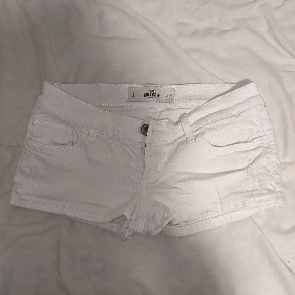 White Shorts